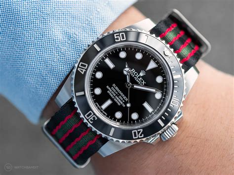 rolex precision nato strap|rolex submariner with nato strap.